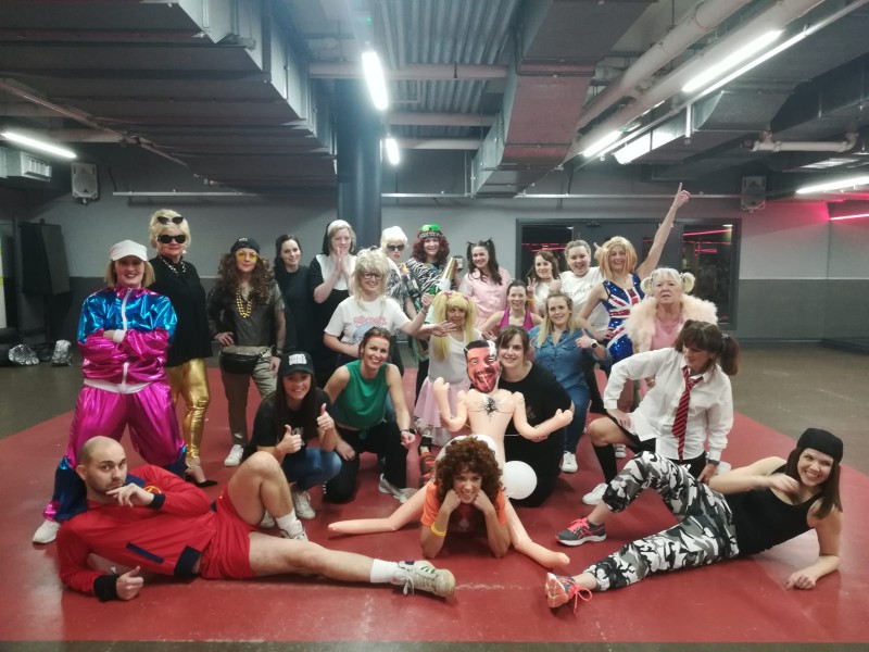 Street dance hen party dance class Leeds - urban hip-hop hen do