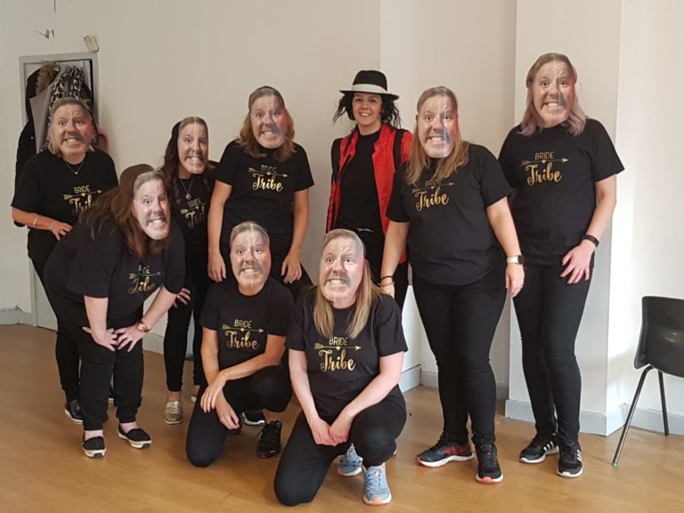 Thriller hen party dance class Leeds - Michael Jackson zombie hen do